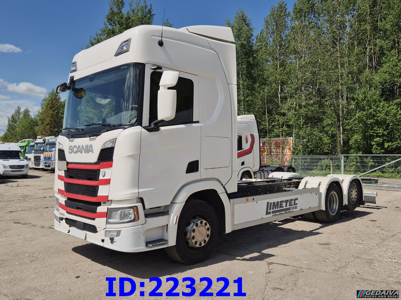 SCANIA R500 6X2 (Steering axle) - Euro6 - Cab chassis truck: picture 1 SCANIA R500 6X2 (Steering axle) - Euro6 - Cab chassis truck: picture 1
