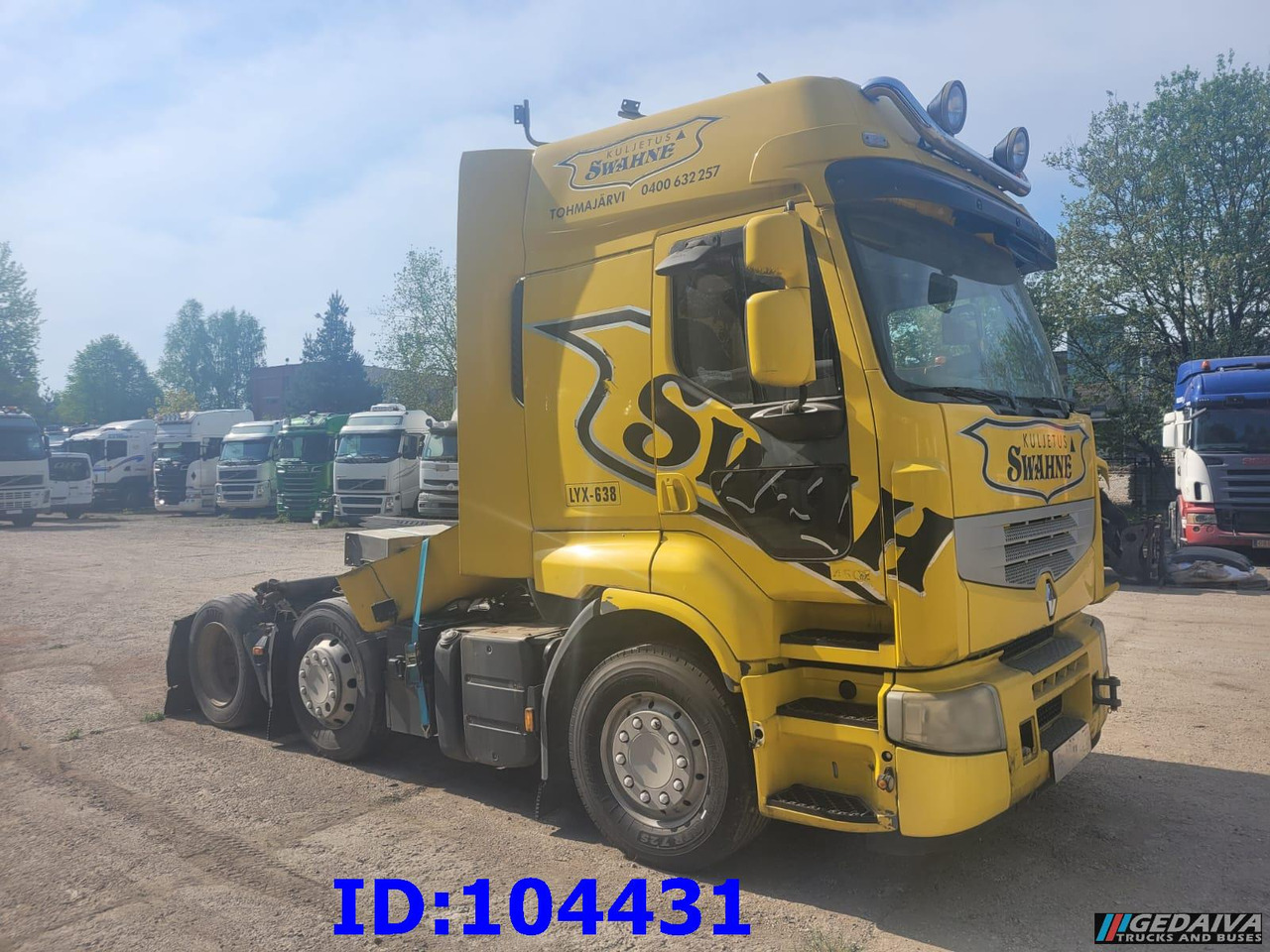 RENAULT Premium 450 6x2 Manual (No gearbox) - Tractor unit: picture 1 RENAULT Premium 450 6x2 Manual (No gearbox) - Tractor unit: picture 1