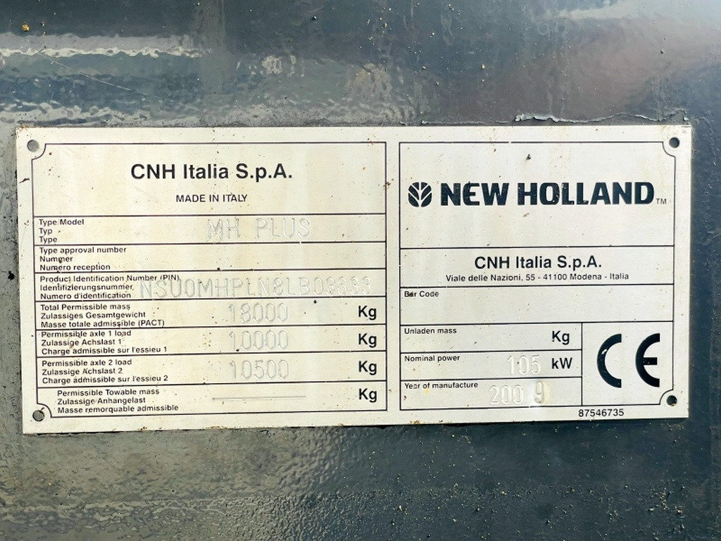 New Holland MH Plus (4054) - Wheel excavator: picture 3 New Holland MH Plus (4054) - Wheel excavator: picture 3