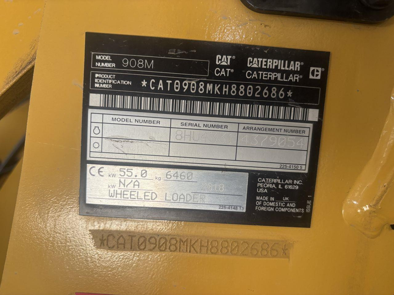 Caterpillar 908M - Compact loader: picture 5 Caterpillar 908M - Compact loader: picture 5