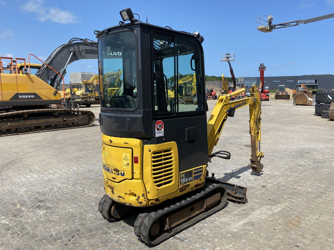Komatsu PC16R-3HS - Mini excavator: picture 4 Komatsu PC16R-3HS - Mini excavator: picture 4