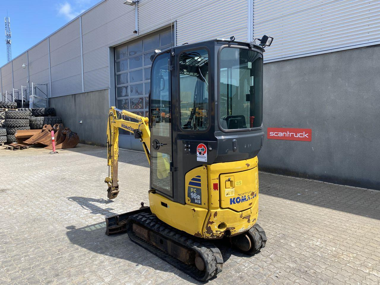 Komatsu PC16R-3HS - Mini excavator: picture 2 Komatsu PC16R-3HS - Mini excavator: picture 2