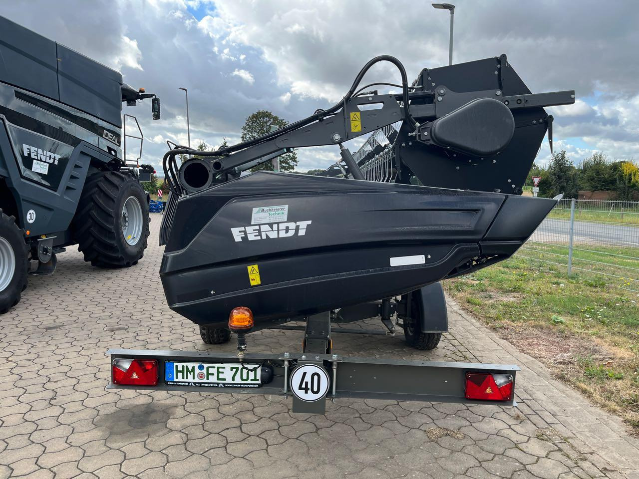 New Combine harvester Fendt Ideal 7 ParaLevel Gen3: picture 10