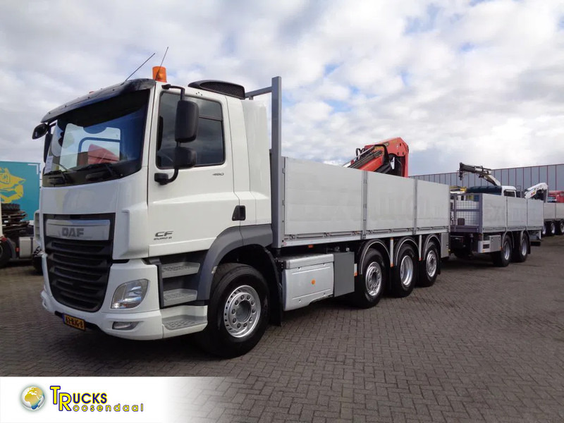 DAF CF 460 Combi Pacton MXD220 + 8X2 + Manual + Euro 6 + Palfinger PK 18500 - Crane truck: picture 1 DAF CF 460 Combi Pacton MXD220 + 8X2 + Manual + Euro 6 + Palfinger PK 18500 - Crane truck: picture 1