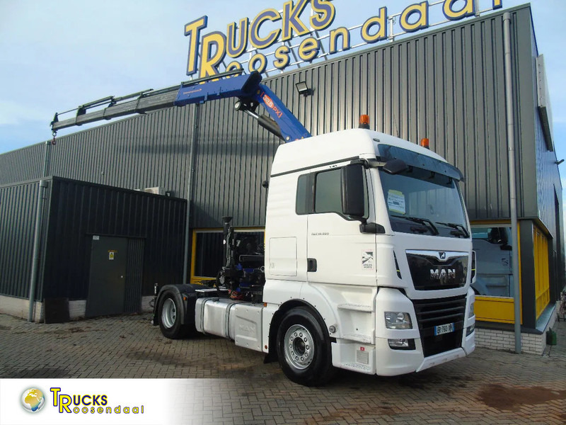 MAN TGX 18.500 + PM 32TON + 4EXTENSION + EURO 6 - Crane truck: picture 1 MAN TGX 18.500 + PM 32TON + 4EXTENSION + EURO 6 - Crane truck: picture 1