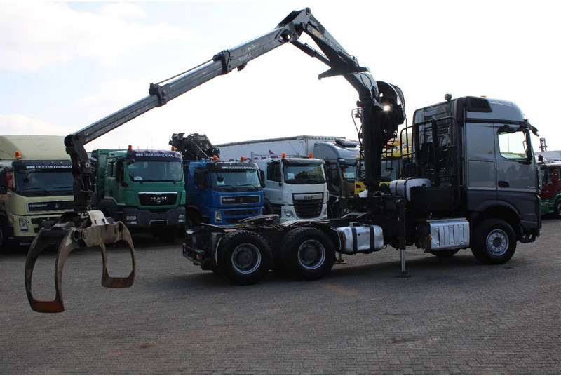 Crane truck Mercedes-Benz Arocs 2858 + PALFINGER S260Z96 (2022) + 6X4: picture 6 Crane truck Mercedes-Benz Arocs 2858 + PALFINGER S260Z96 (2022) + 6X4: picture 6