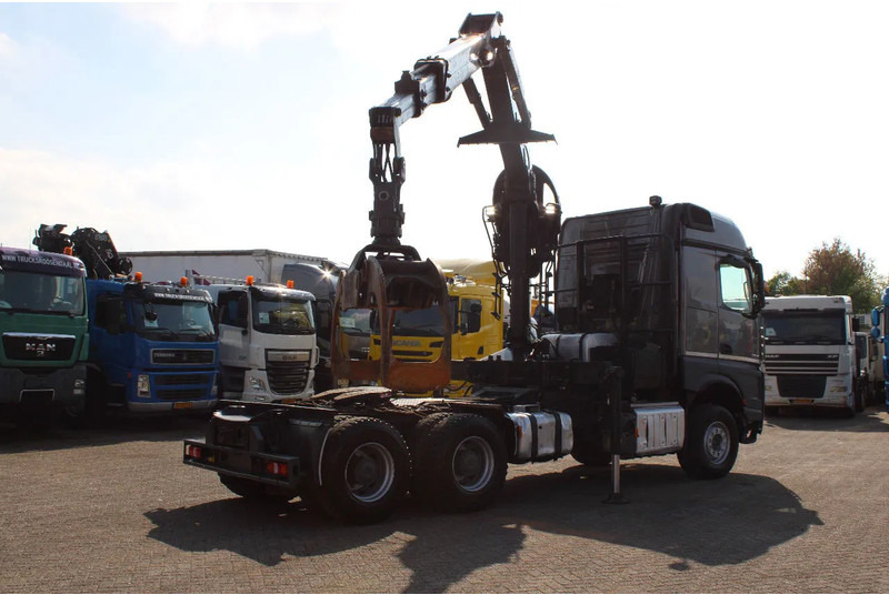 Crane truck Mercedes-Benz Arocs 2858 + PALFINGER Z15 (2022) + 6X4: picture 7