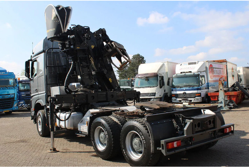 Crane truck Mercedes-Benz Arocs 2858 + PALFINGER Z15 (2022) + 6X4: picture 14