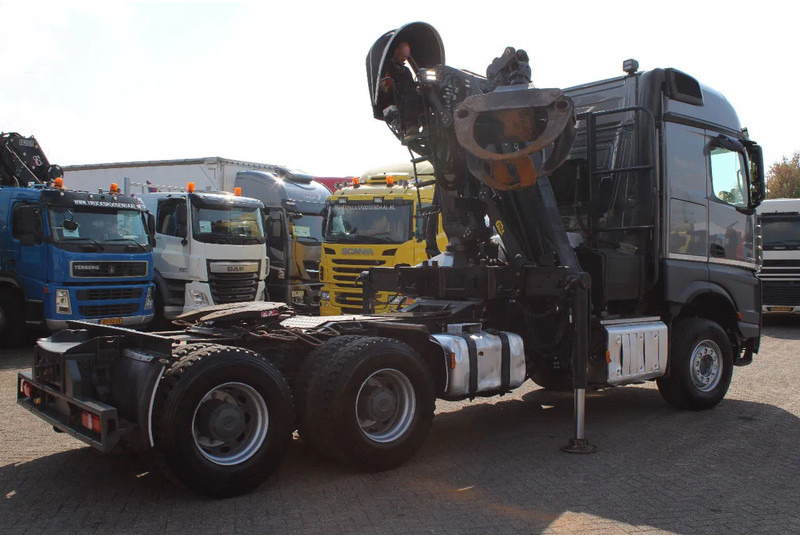 Crane truck Mercedes-Benz Arocs 2858 + PALFINGER Z15 (2022) + 6X4: picture 9