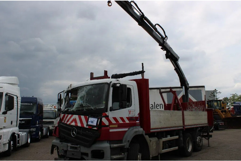 Crane truck Mercedes-Benz Axor 2633 + HIAB 144 BS 2 HIDUO + 6X2+REMOTE: picture 17