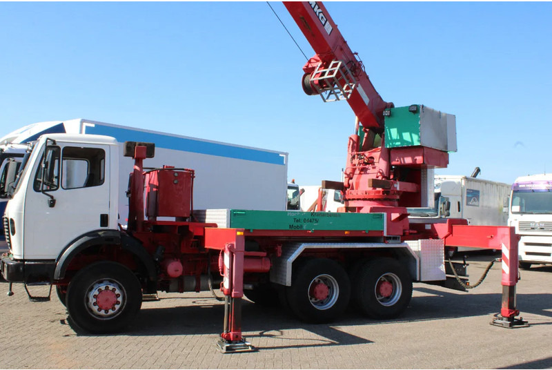 Mercedes-Benz SK 2628 + 6X6 + SPRING + MANUAL + HMK 42TON - Crane truck: picture 5 Mercedes-Benz SK 2628 + 6X6 + SPRING + MANUAL + HMK 42TON - Crane truck: picture 5