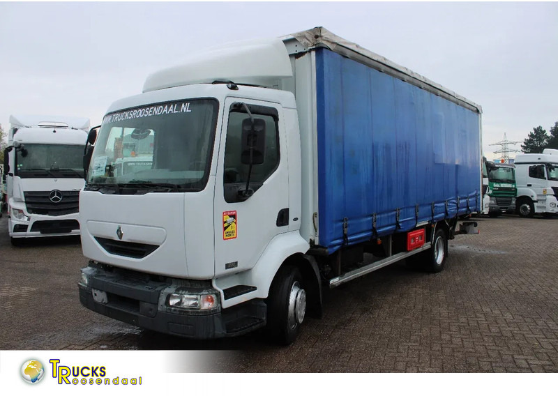 Renault Midlum 220 + MANUAL + LIFT + 12T - Curtainsider truck: picture 1 Renault Midlum 220 + MANUAL + LIFT + 12T - Curtainsider truck: picture 1
