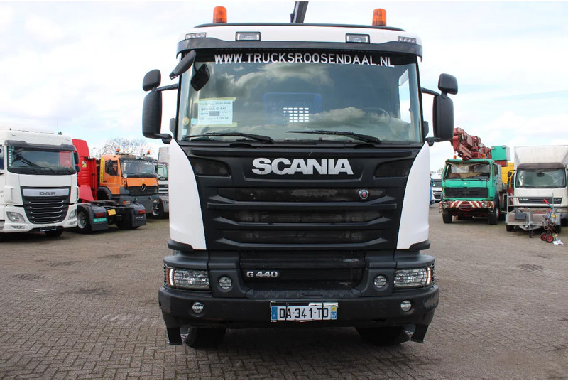 Crane truck Scania G440 hiab 166-4 hipro + 6x4 + manual + remote: picture 11