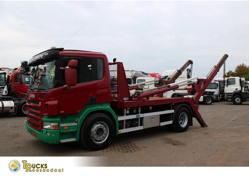 Scania P 270 + PERFECT CONDITION + PTO - Skip loader truck: picture 1 Scania P 270 + PERFECT CONDITION + PTO - Skip loader truck: picture 1