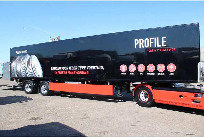 Tracon 2x alu axle + lift - Closed box semi-trailer: picture 2 Tracon 2x alu axle + lift - Closed box semi-trailer: picture 2