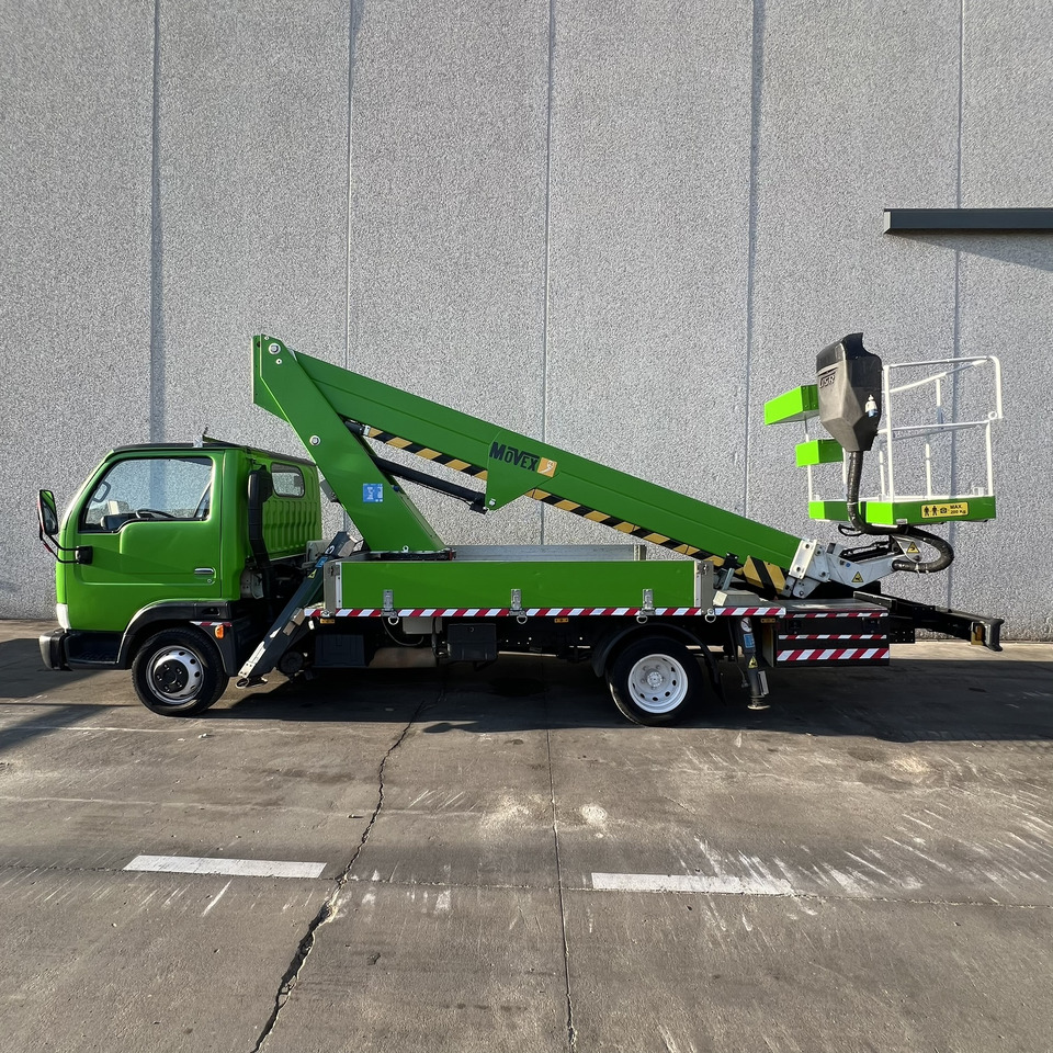 Nissan Cabstar + Movex 18 Nissan Cabstar + Movex 18 - Truck mounted aerial platform: picture 3 Nissan Cabstar + Movex 18 Nissan Cabstar + Movex 18 - Truck mounted aerial platform: picture 3