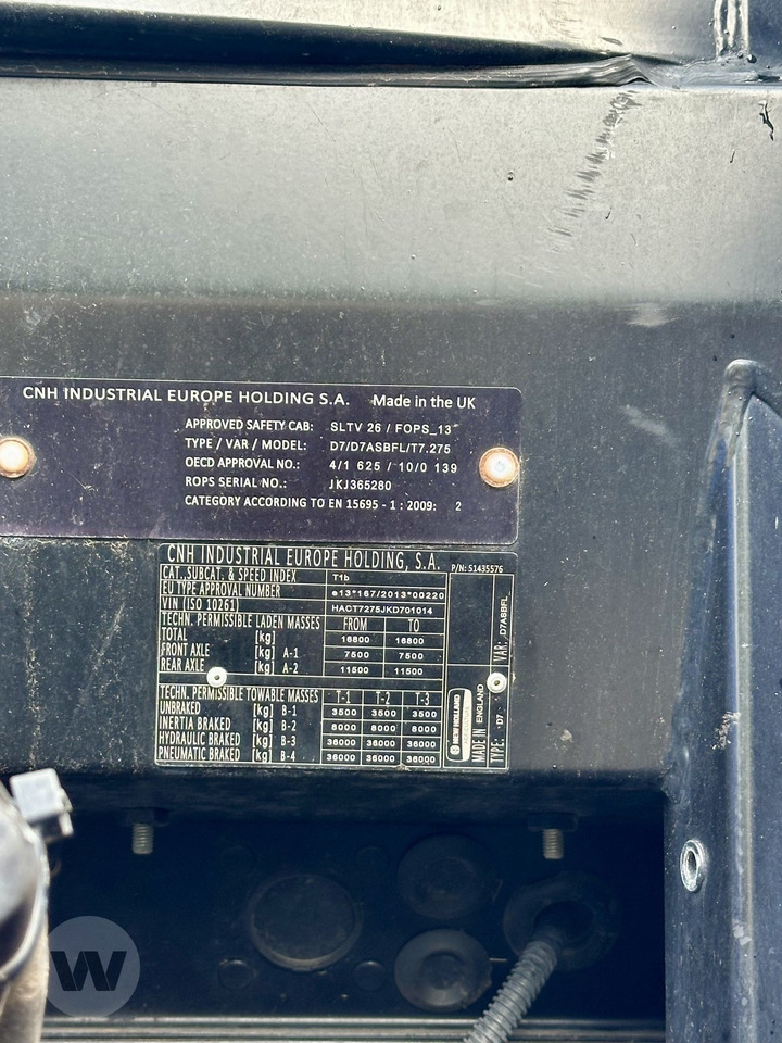 New Holland T 7.270 AC - Farm tractor: picture 5 New Holland T 7.270 AC - Farm tractor: picture 5