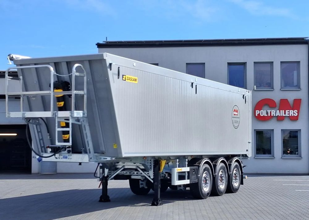 Zaslaw Wywrotka Aluminiowa 51m3 Klapo-Drzwi - Tipper semi-trailer: picture 1 Zaslaw Wywrotka Aluminiowa 51m3 Klapo-Drzwi - Tipper semi-trailer: picture 1