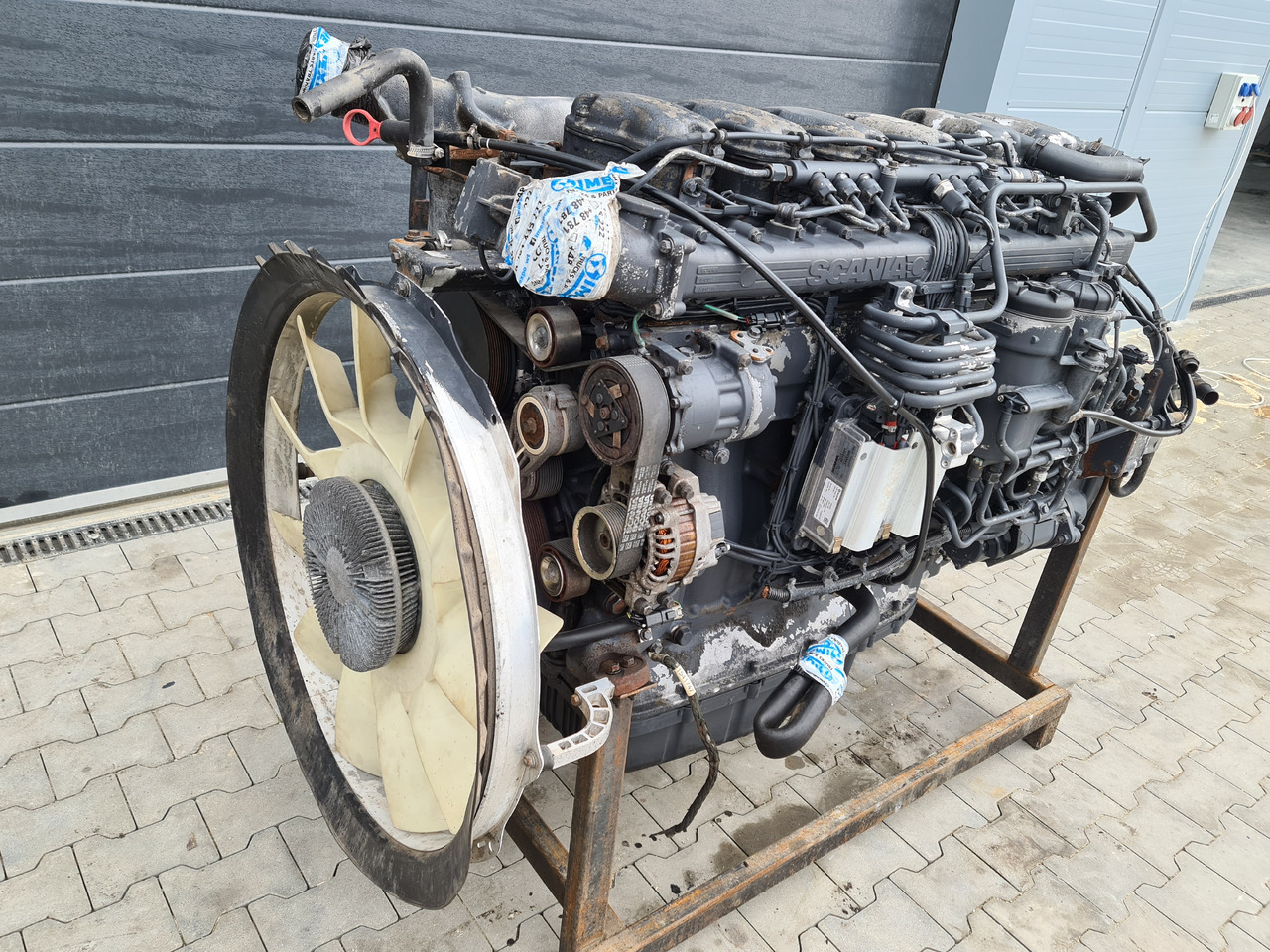 SCANIA ENGINE / DC13 147 L01 450HP / EURO 6 / WORLDWIDE DELIVERY - Engine: picture 2 SCANIA ENGINE / DC13 147 L01 450HP / EURO 6 / WORLDWIDE DELIVERY - Engine: picture 2