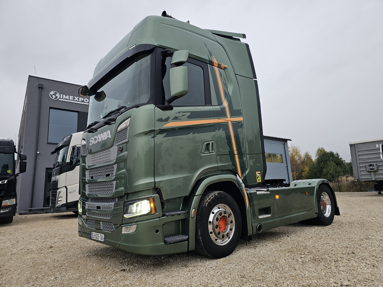 SCANIA S500 / RETARDER / NAVI / FULL SPOILER / FULL AIR - Tractor unit: picture 1 SCANIA S500 / RETARDER / NAVI / FULL SPOILER / FULL AIR - Tractor unit: picture 1