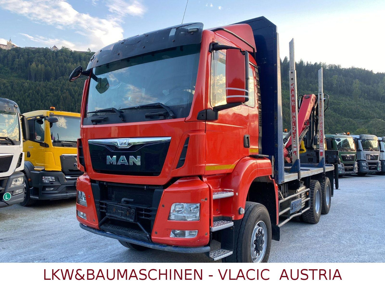 MAN TGS Holztransporter mit Kran Palfinger MAN TGS 33.480 6x6Holztransporter mit Kran Palfinger - Logging truck, Crane truck: picture 1 MAN TGS Holztransporter mit Kran Palfinger MAN TGS 33.480 6x6Holztransporter mit Kran Palfinger - Logging truck, Crane truck: picture 1