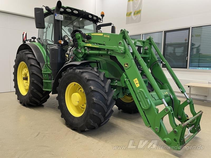 Farm tractor John Deere 6195R DirectDrive MIT FRONTLADER: picture 8