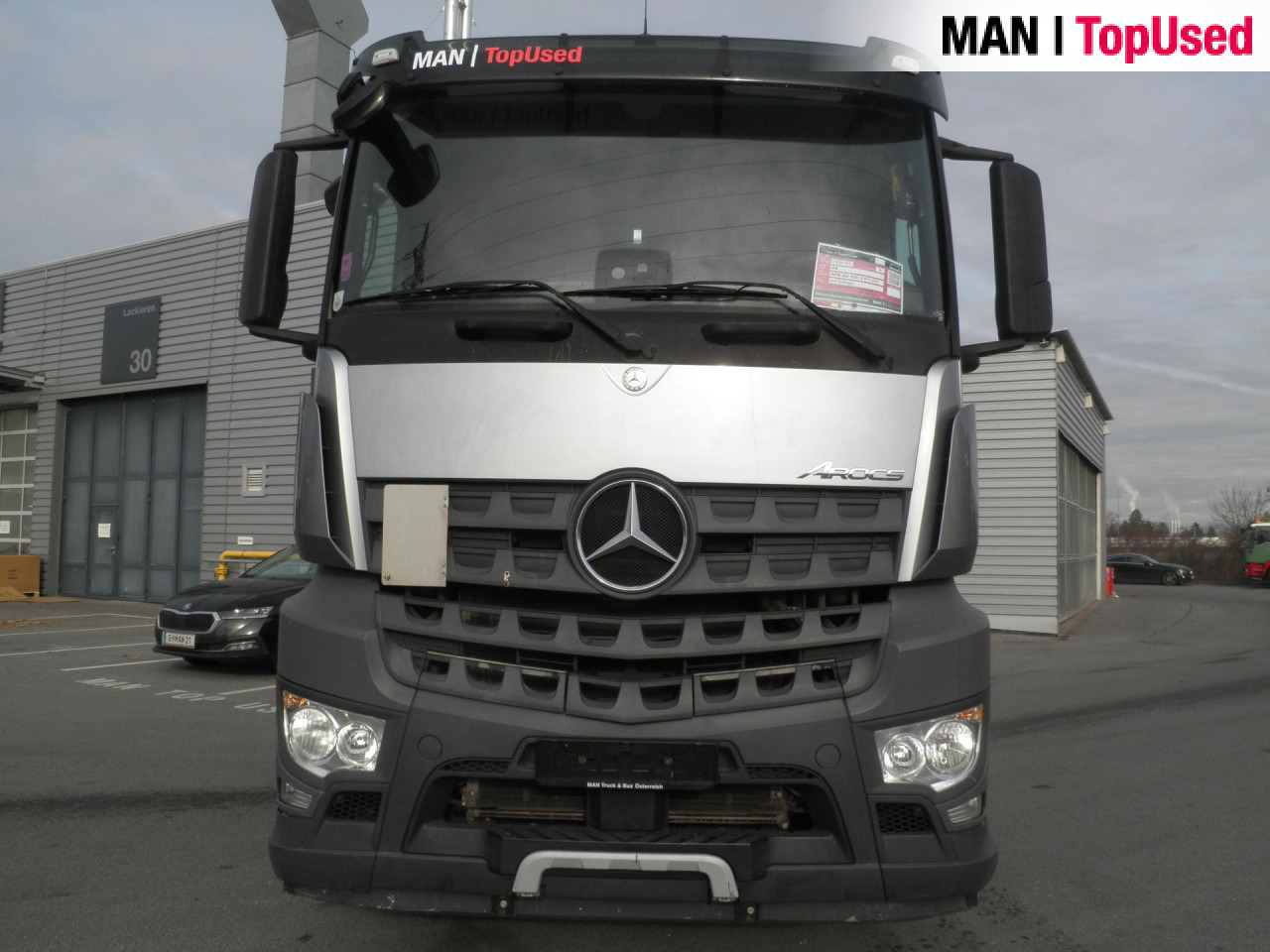 MERCEDES-BENZ ABSETZKIPPER - Tipper: picture 4 MERCEDES-BENZ ABSETZKIPPER - Tipper: picture 4