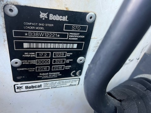 BOBCAT S70 skidsteer loader - Compact loader: picture 5 BOBCAT S70 skidsteer loader - Compact loader: picture 5