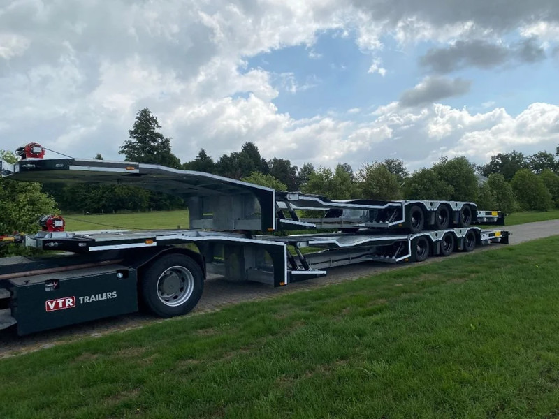 VTR BULL / VTR | TRUCK - MACHINE TRANSPORTER | STEERING AXLE | EXTENSION 3000 + 1200 MM - Autotransporter semi-trailer: picture 1 VTR BULL / VTR | TRUCK - MACHINE TRANSPORTER | STEERING AXLE | EXTENSION 3000 + 1200 MM - Autotransporter semi-trailer: picture 1