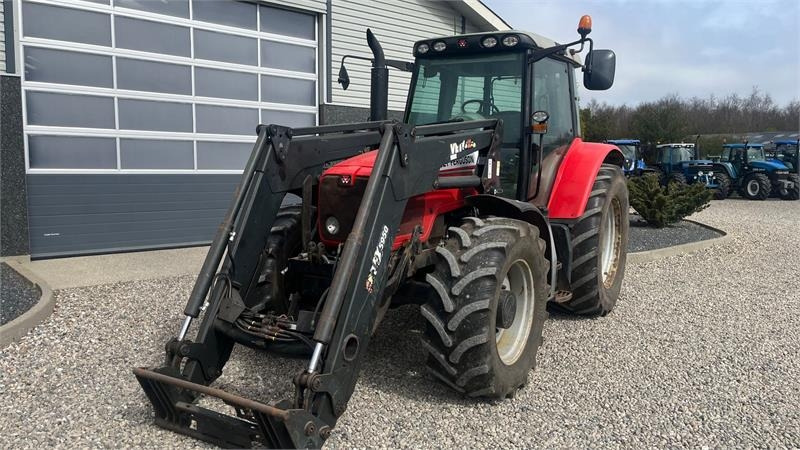Farm tractor Massey Ferguson 6480 Dyna 4 Med frontlift og frontlæsser: picture 9