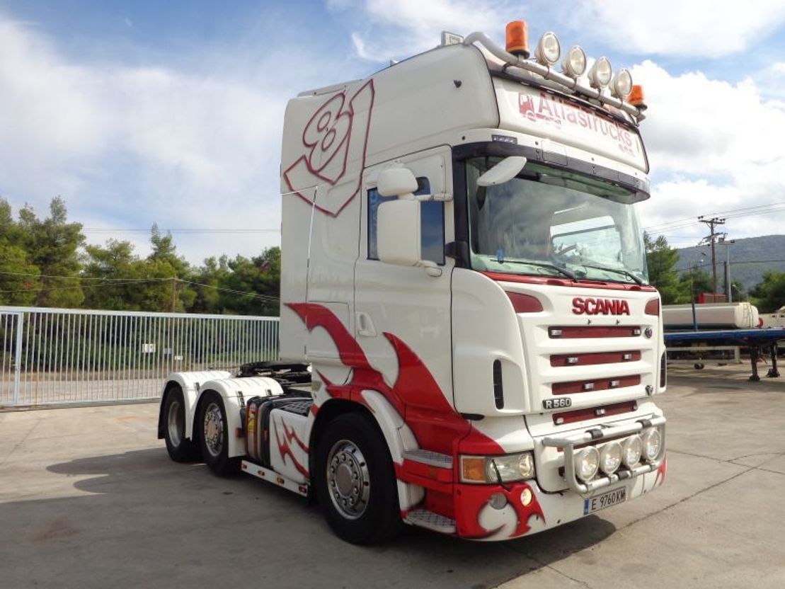 Scania R560 V8 SCANIA R560 (6X2) TWEENSTEER-EURO5 - Tractor unit: picture 2 Scania R560 V8 SCANIA R560 (6X2) TWEENSTEER-EURO5 - Tractor unit: picture 2