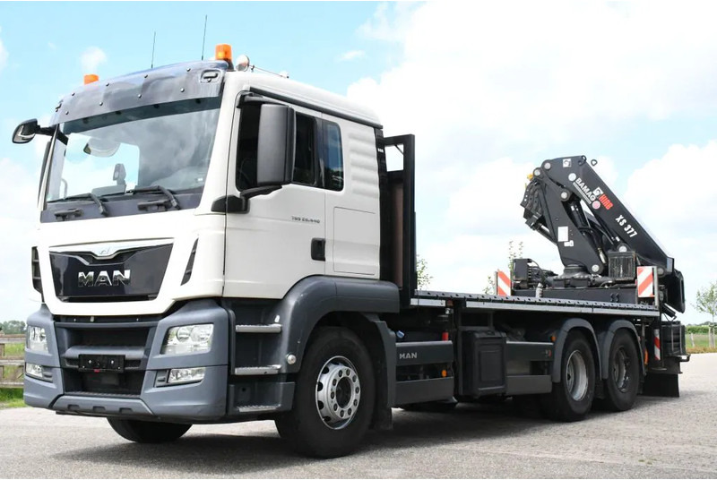 Crane truck MAN TGS 26.440 EURO 6 !!6X4!! KRAAN/CRANE/GRUE 37tm!!: picture 7