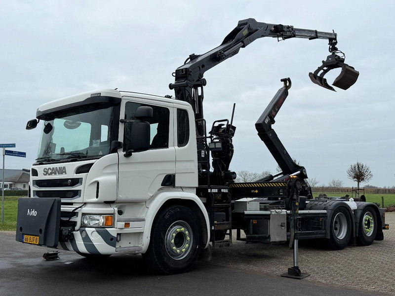 Scania P320 Z-KRAAN/RADIO REMOTE!!HAAK!!TOP 2017!!EURO6!! ZERO EMISSIE 2030!! - Hook lift truck, Crane truck: picture 5 Scania P320 Z-KRAAN/RADIO REMOTE!!HAAK!!TOP 2017!!EURO6!! ZERO EMISSIE 2030!! - Hook lift truck, Crane truck: picture 5