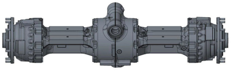 Case 51506527 - Rear axle for Construction machinery: picture 1 Case 51506527 - Rear axle for Construction machinery: picture 1