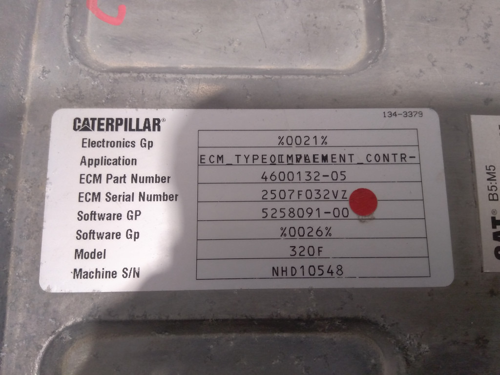 Caterpillar 4600132 - 20R7872 - ECU for Construction machinery: picture 3 Caterpillar 4600132 - 20R7872 - ECU for Construction machinery: picture 3