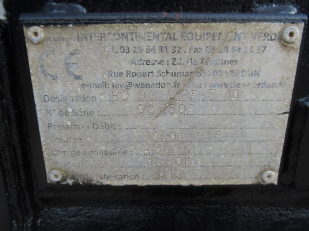 New Holland 4521196 - 4521197 - Bucket for Construction machinery: picture 1 New Holland 4521196 - 4521197 - Bucket for Construction machinery: picture 1