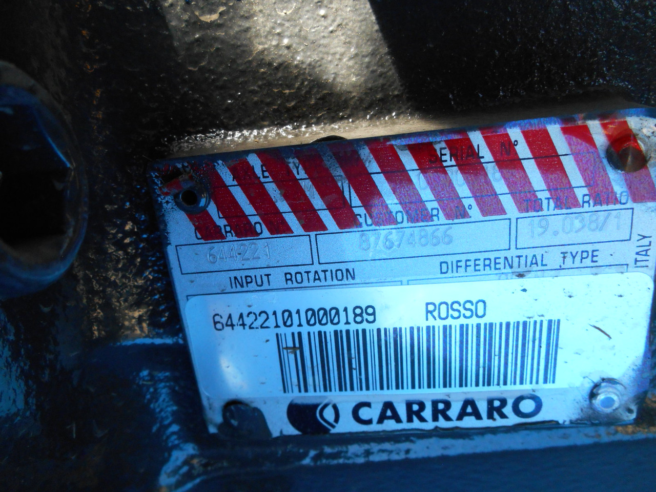 New Rear axle for Construction machinery New Holland 87674866: picture 6 New Rear axle for Construction machinery New Holland 87674866: picture 6