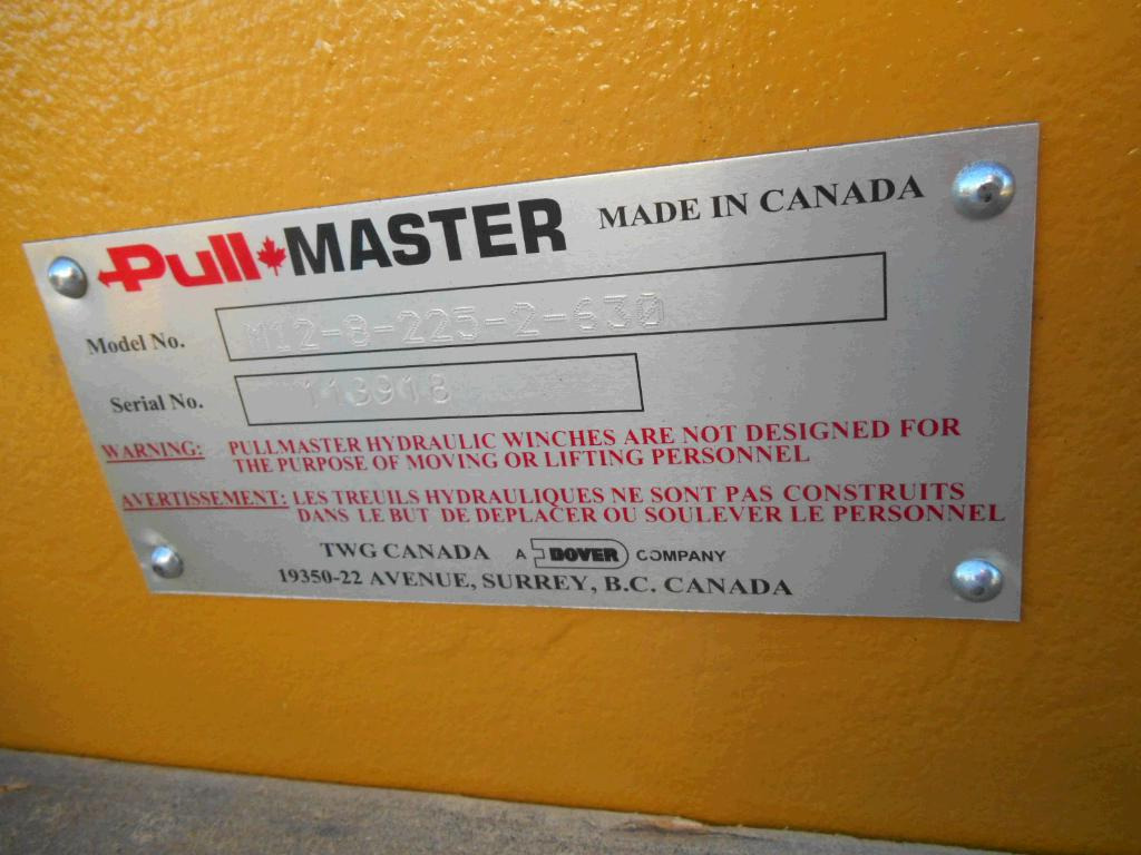 Pullmaster M12-8-225-2-630 - 2945778 - Winch for Construction machinery: picture 4 Pullmaster M12-8-225-2-630 - 2945778 - Winch for Construction machinery: picture 4