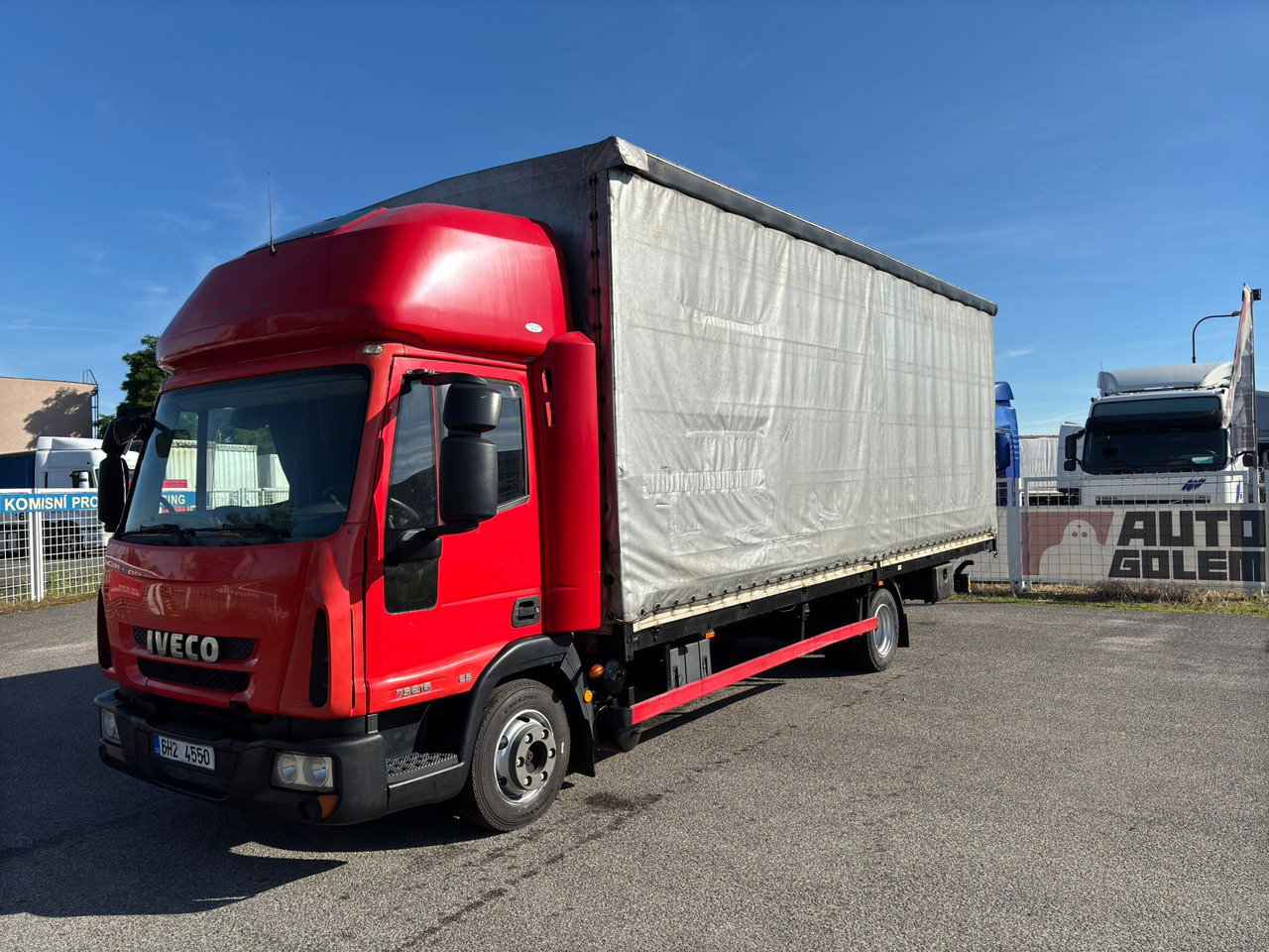 IVECO EuroCargo 160 ML75E16 - Curtainsider truck: picture 1 IVECO EuroCargo 160 ML75E16 - Curtainsider truck: picture 1