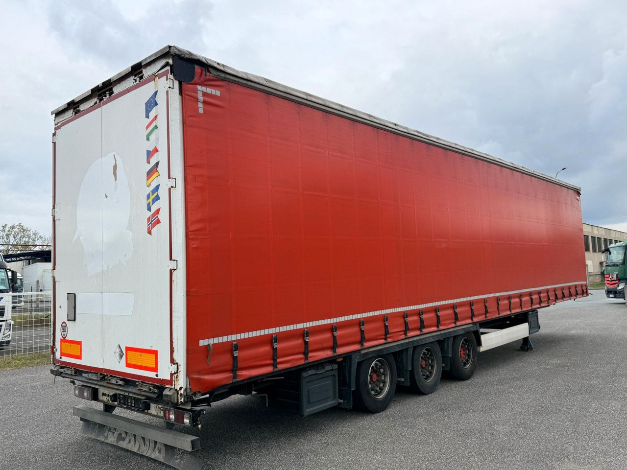 Krone SD - Curtainsider semi-trailer: picture 4 Krone SD - Curtainsider semi-trailer: picture 4