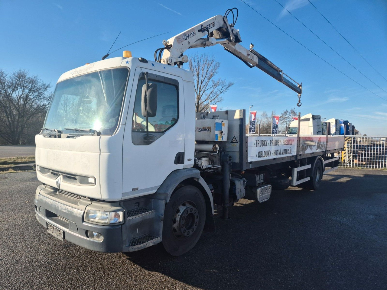 Renault Premium HR 260.19 - Crane truck: picture 1 Renault Premium HR 260.19 - Crane truck: picture 1