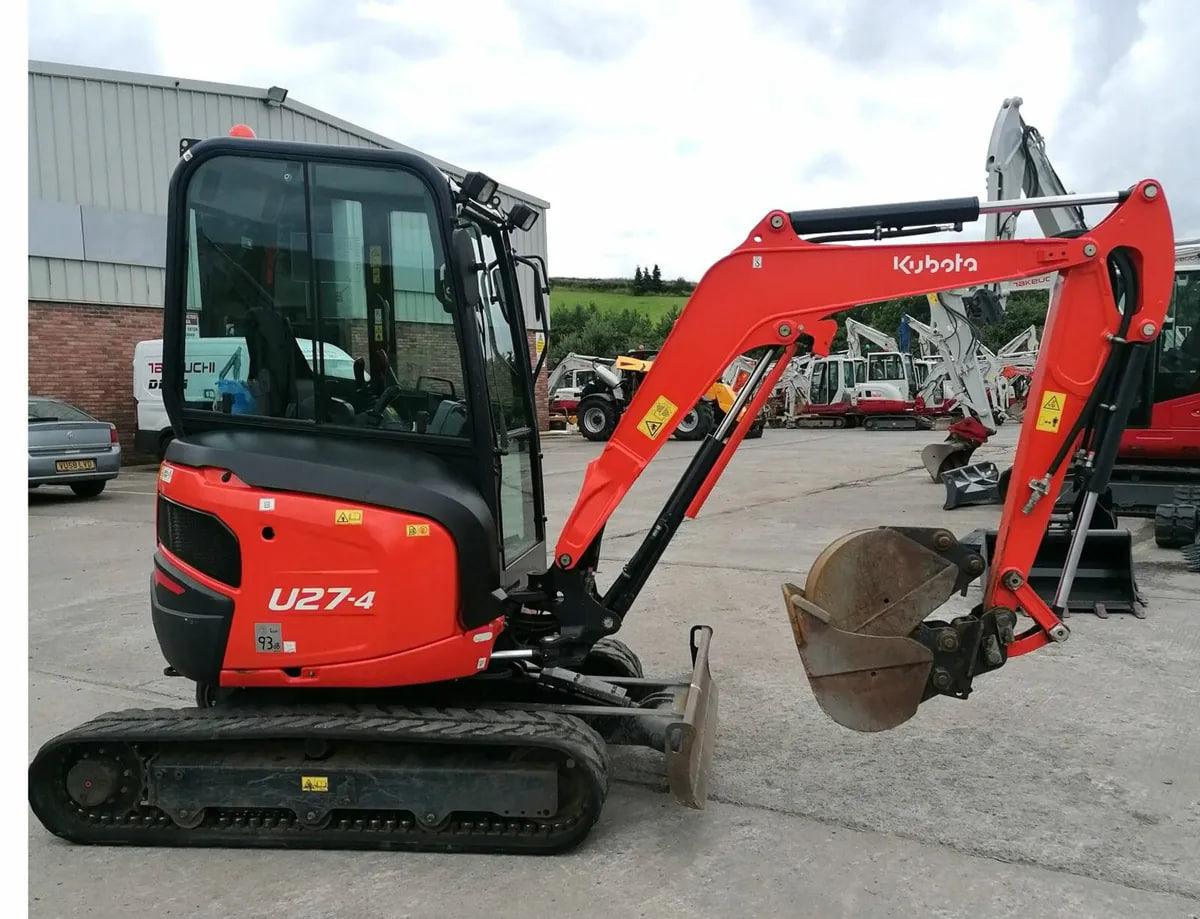 KUBOTA U27-4 - Mini excavator: picture 2 KUBOTA U27-4 - Mini excavator: picture 2