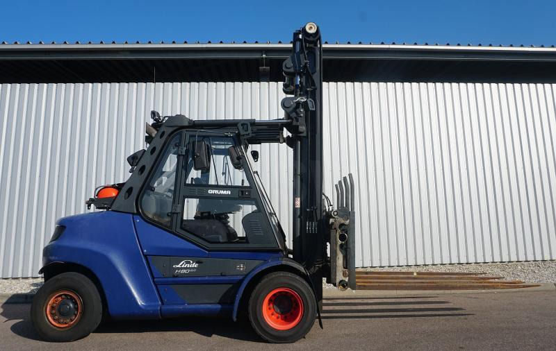 Linde H 80 T/900 EVO 396-03 - LPG forklift: picture 3 Linde H 80 T/900 EVO 396-03 - LPG forklift: picture 3
