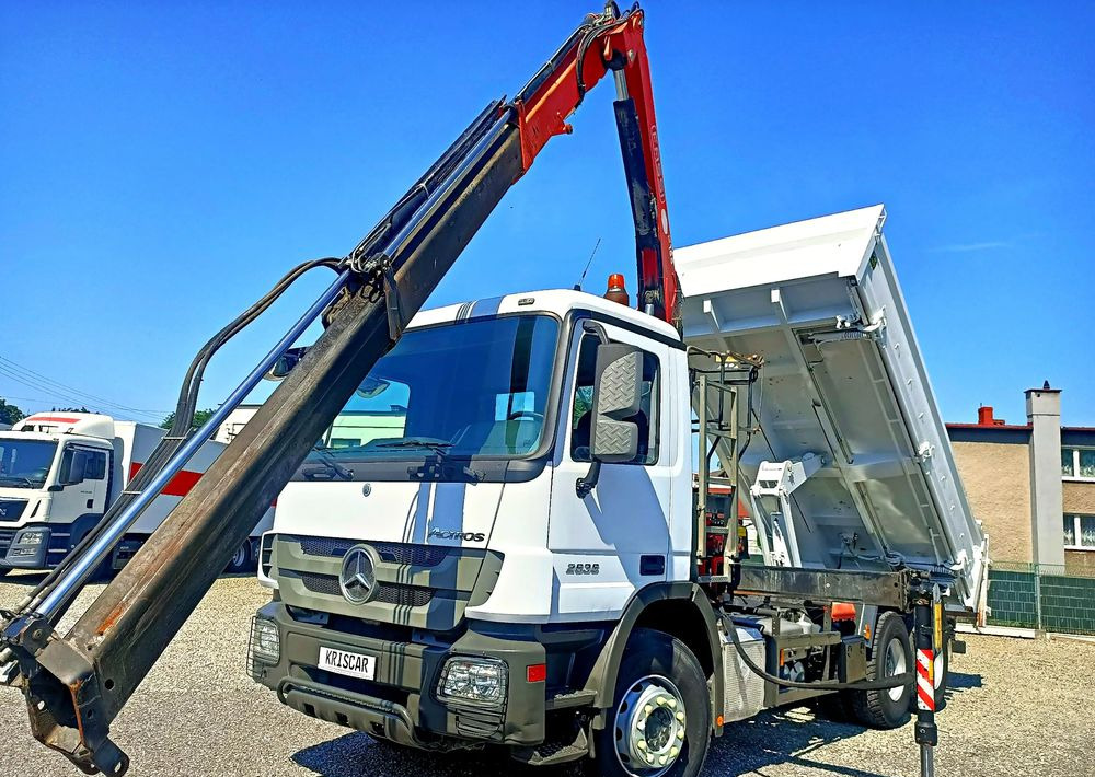 Mercedes-Benz Actros 2636 6x4 Wywrotka HDS Hydroburta Żuraw - Tipper: picture 2 Mercedes-Benz Actros 2636 6x4 Wywrotka HDS Hydroburta Żuraw - Tipper: picture 2