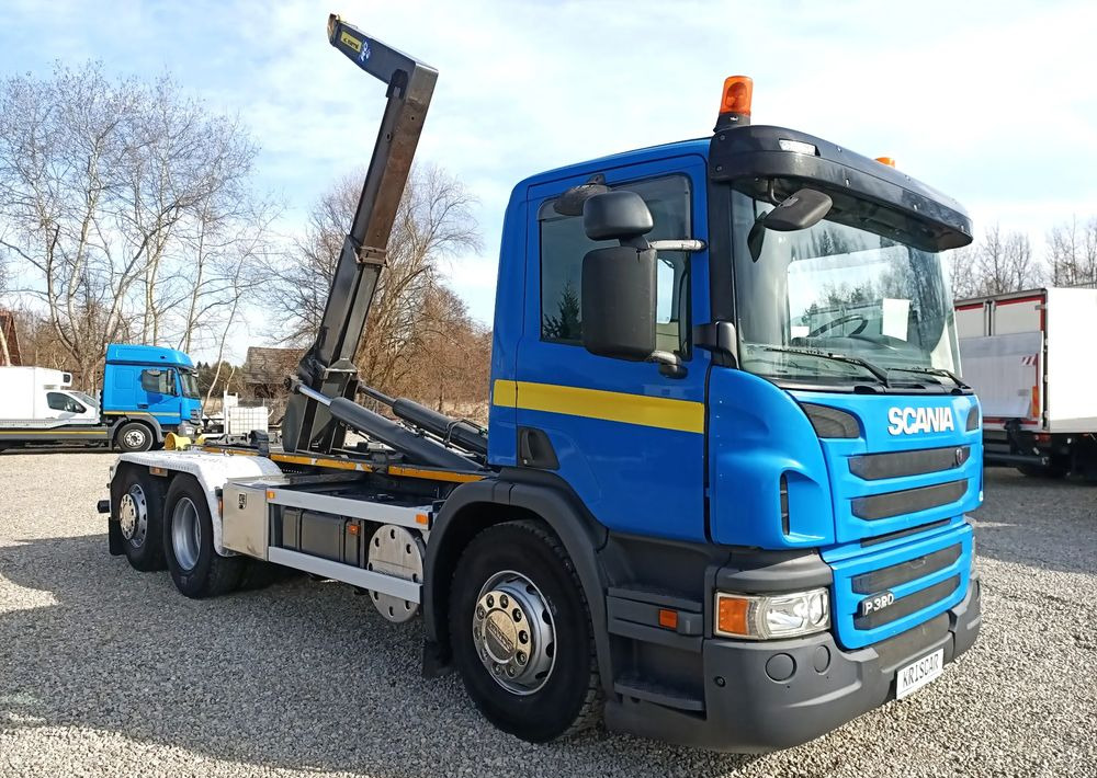 Scania P320 6x2 Hakowiec Marrel , oś skrętna - Hook lift truck: picture 3 Scania P320 6x2 Hakowiec Marrel , oś skrętna - Hook lift truck: picture 3