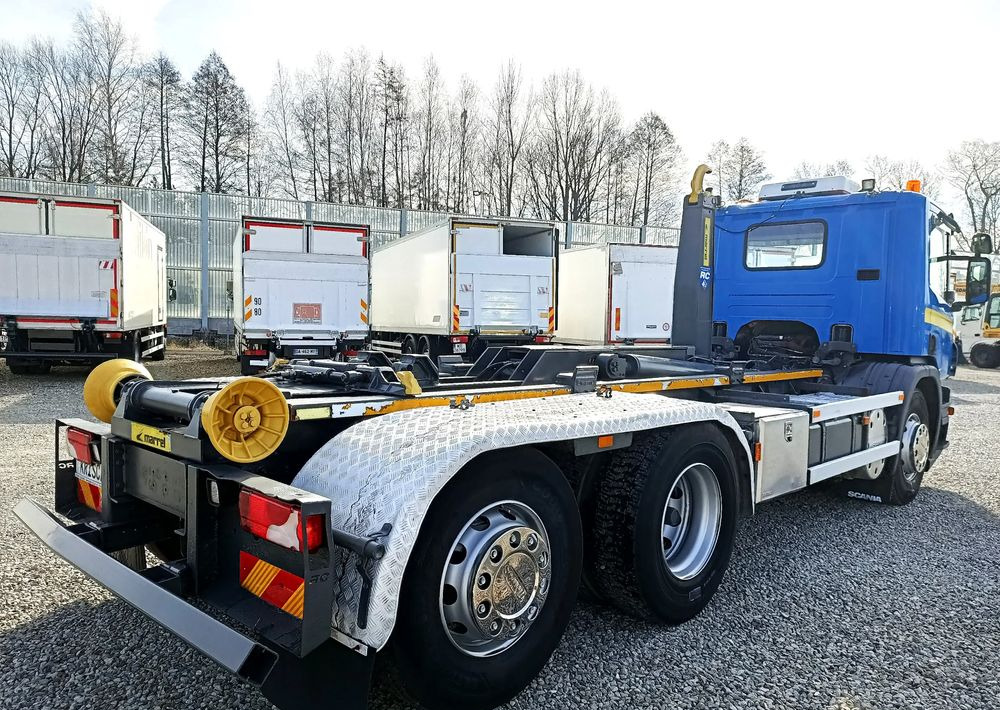 Scania P320 6x2 Hakowiec Marrel , oś skrętna - Hook lift truck: picture 4 Scania P320 6x2 Hakowiec Marrel , oś skrętna - Hook lift truck: picture 4