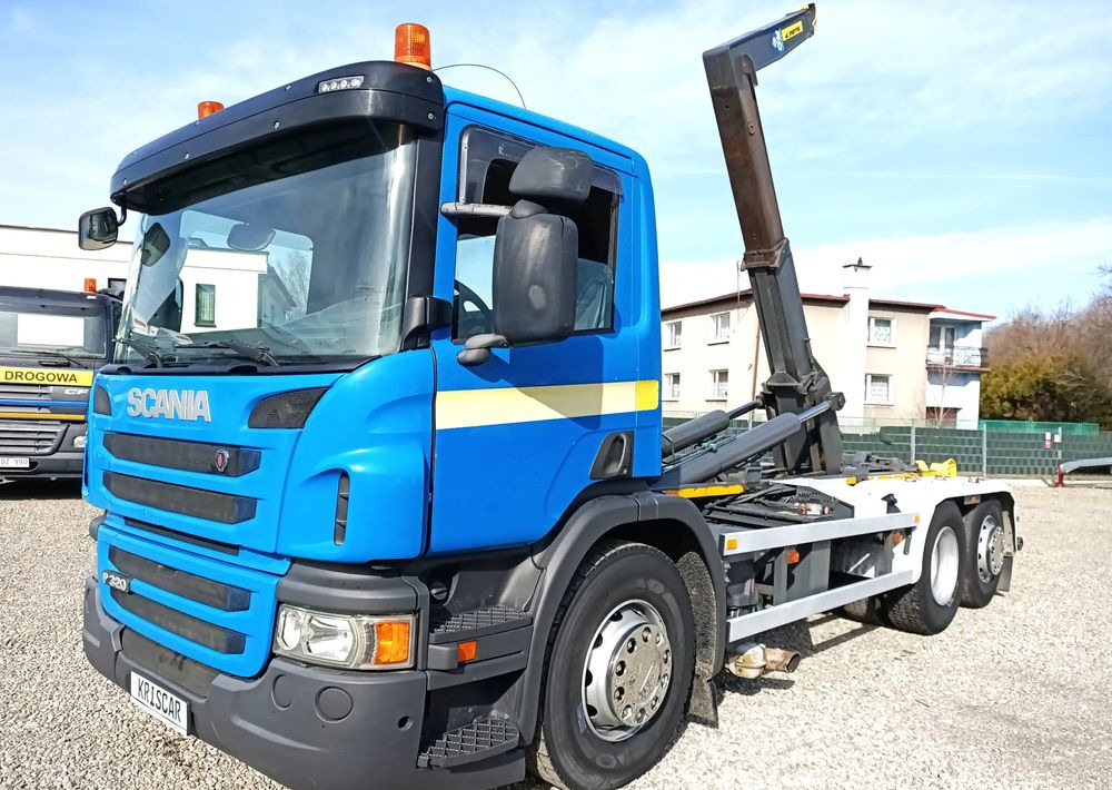 Scania P320 6x2 Hakowiec Marrel , oś skrętna - Hook lift truck: picture 1 Scania P320 6x2 Hakowiec Marrel , oś skrętna - Hook lift truck: picture 1