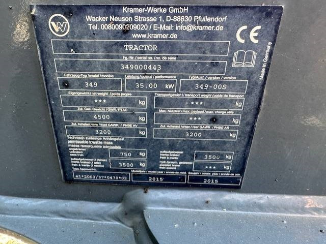 Wheel loader Kramer 5055, 30km/h, Hjullastare: picture 17