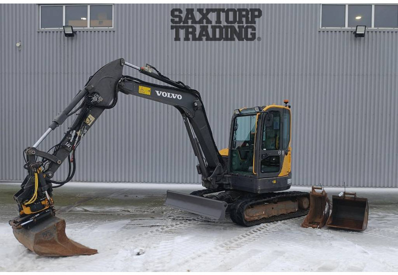 Volvo ECR58 D, Minigrävare, Nyservad - Mini excavator: picture 1 Volvo ECR58 D, Minigrävare, Nyservad - Mini excavator: picture 1