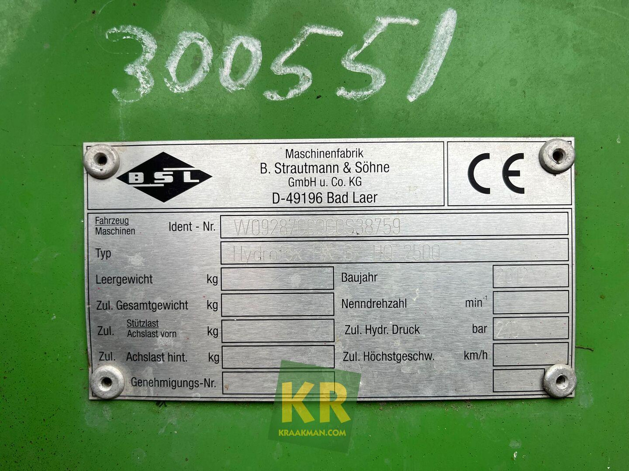 Strautmann Hydrofox HX3/HQ 2500 kuilvoersnijder - Silage equipment: picture 2 Strautmann Hydrofox HX3/HQ 2500 kuilvoersnijder - Silage equipment: picture 2